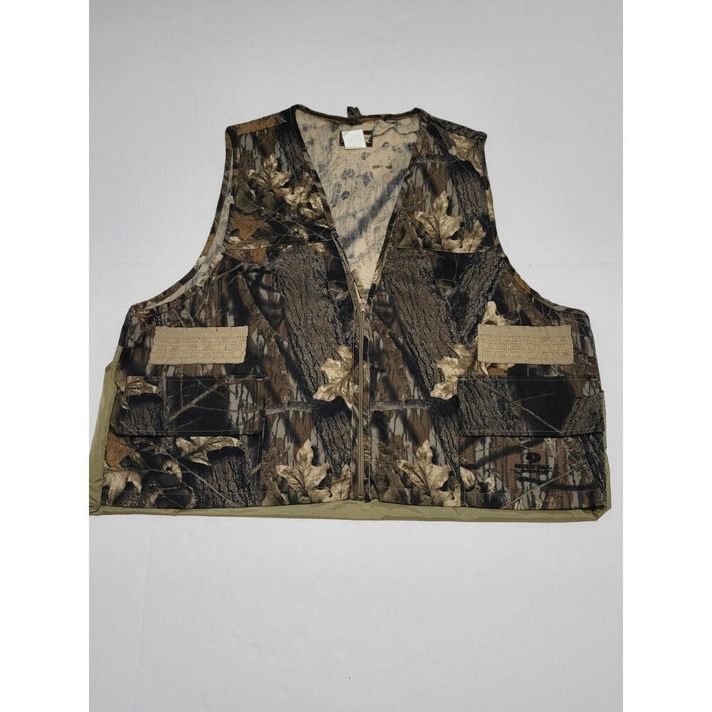 (#3) SAFTBAK Mossy Oak Breakup Camo Hunting Vest Size Men's XXL